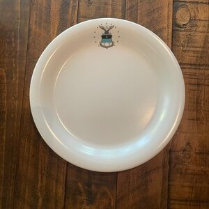 USAFA Vintage Plastic Dinner Plates Set of 8